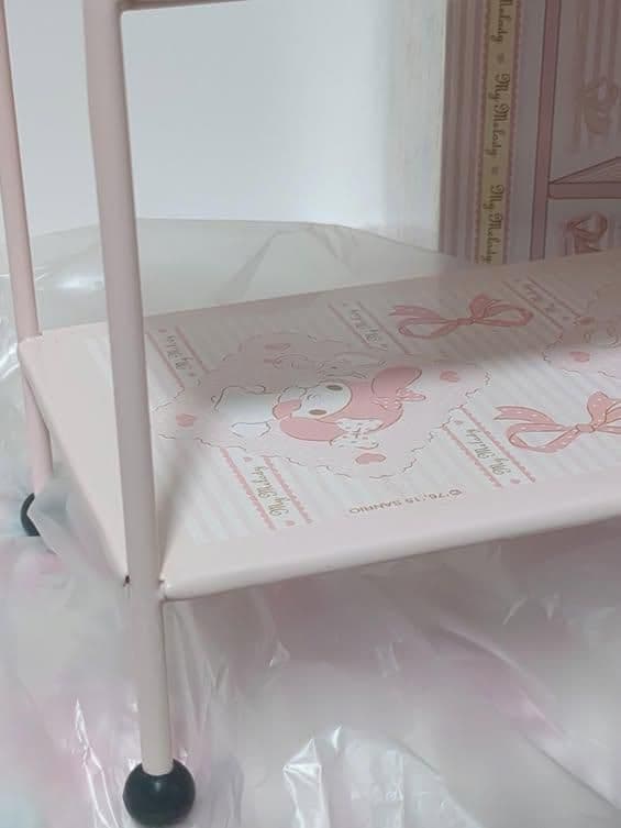 サンリオ　マイメロ　ワイヤー　ミニラック　棚　2015年 キュートポーズ