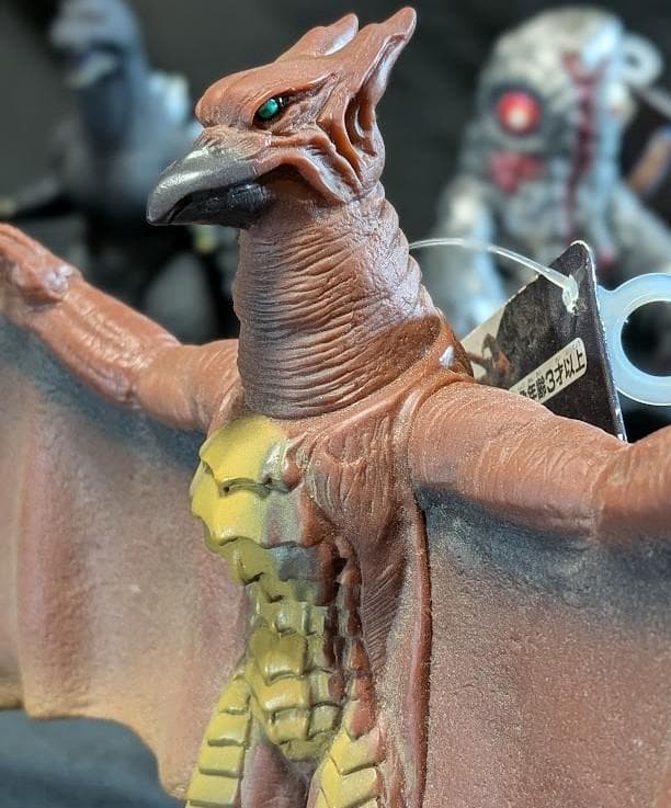 FWゴジラ＆ヘドラ＆ラドン（バンダイ）タグ付ムービーモンスター