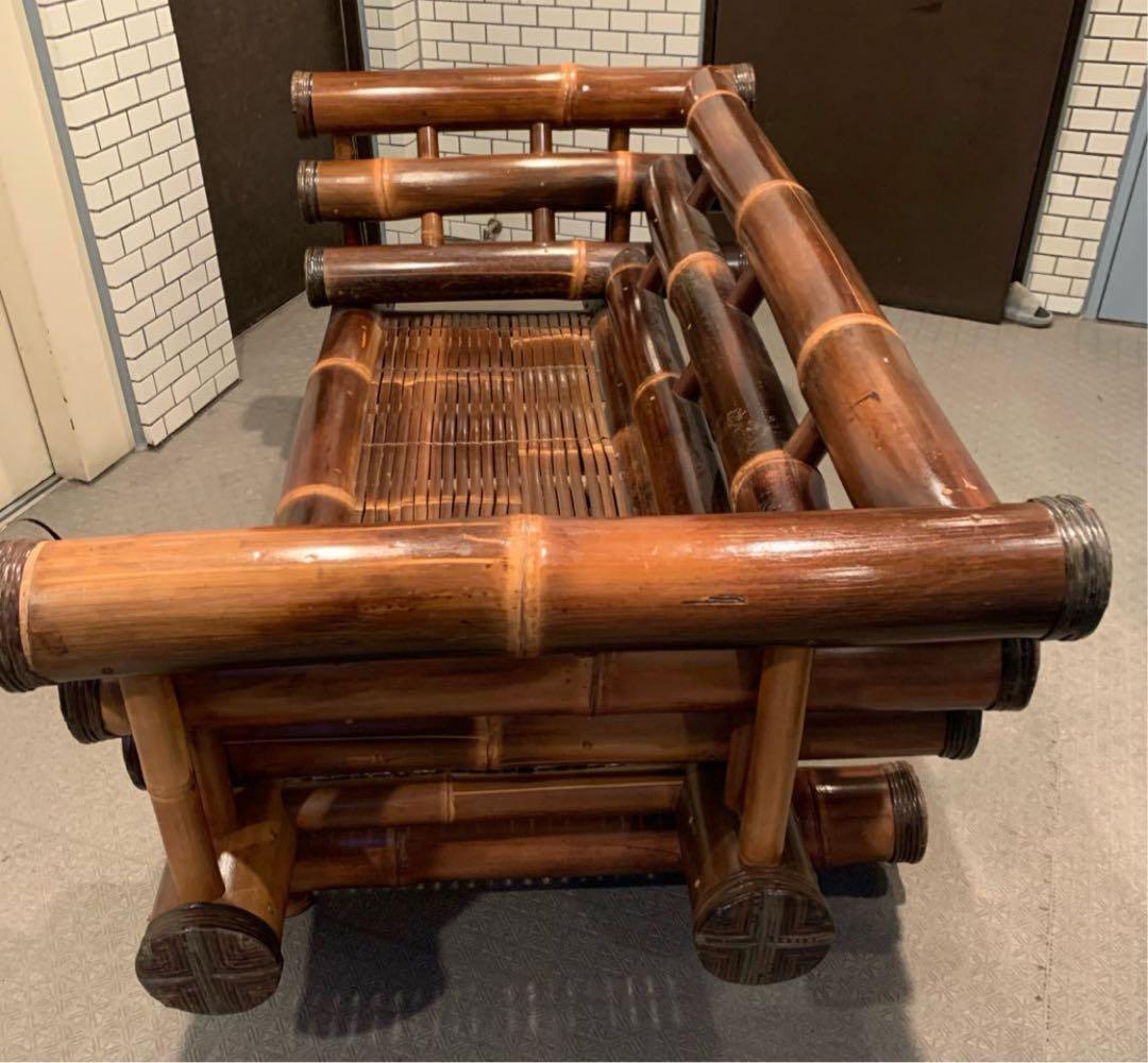 バリ家具BAMBOO-DESIGN バンブーデザイン／バンブーソファ2.5 人掛