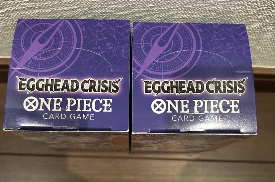 ワンピースカード エッグヘッド クライシス EB-04 2BOX テープカット