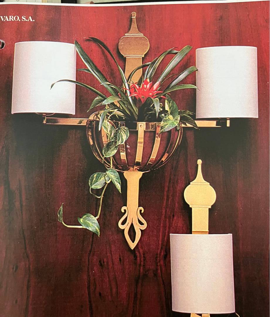 バロッサバレンティ　ランプ　インテリア　小物　照明　ライト　ビンテージ