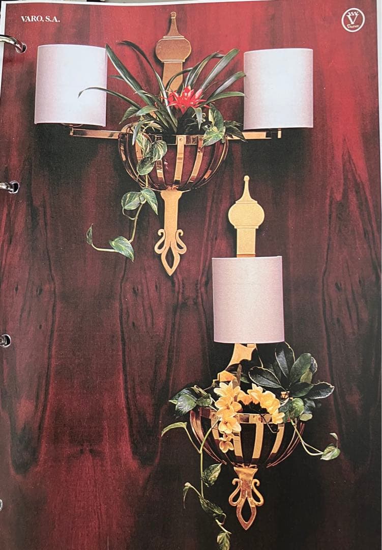 バロッサバレンティ　ランプ　インテリア　小物　照明　ライト　ビンテージ