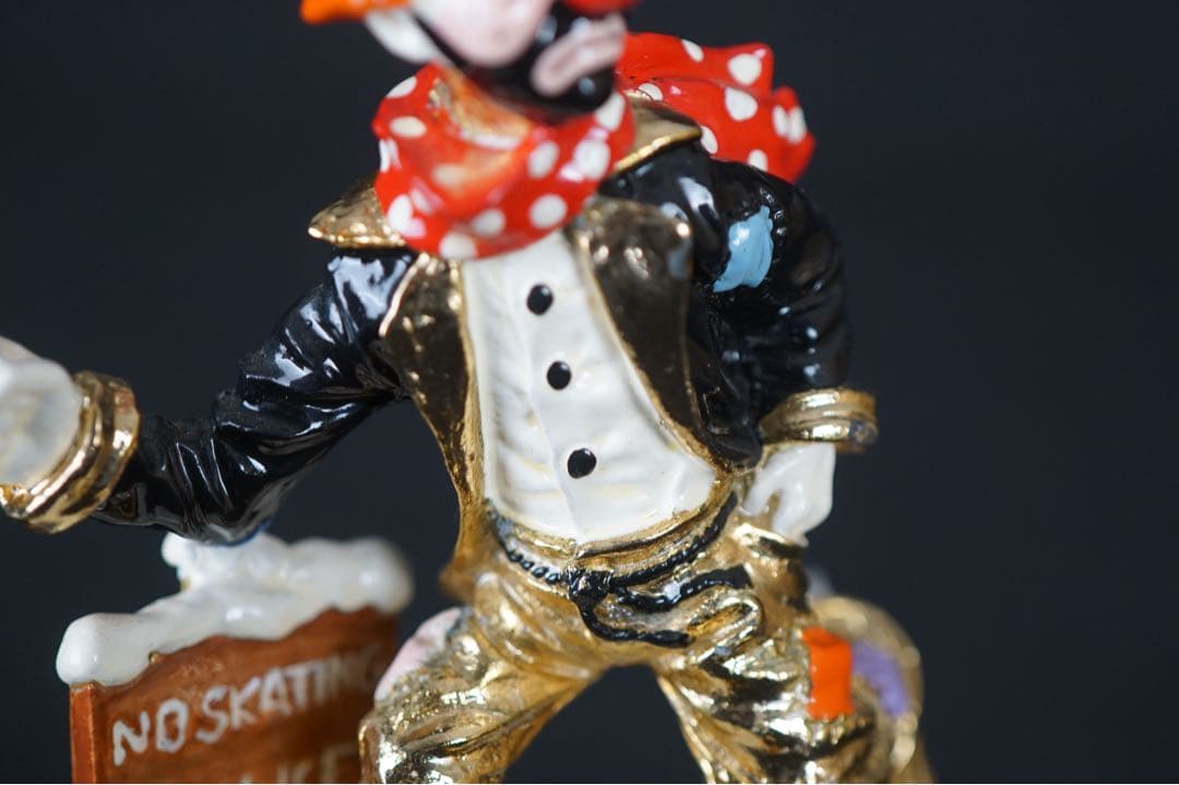 Ron Lee 作 ピエロ フィギュアリン 大理石 アメリカ製 エディション無し