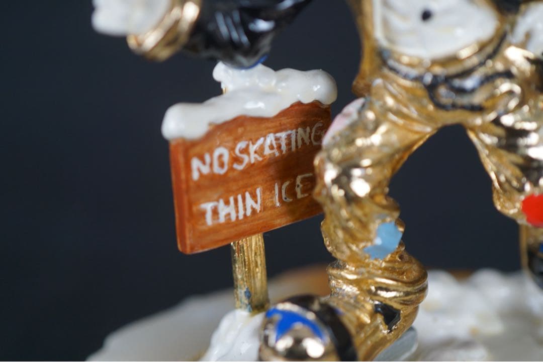 Ron Lee 作 ピエロ フィギュアリン 大理石 アメリカ製 エディション無し