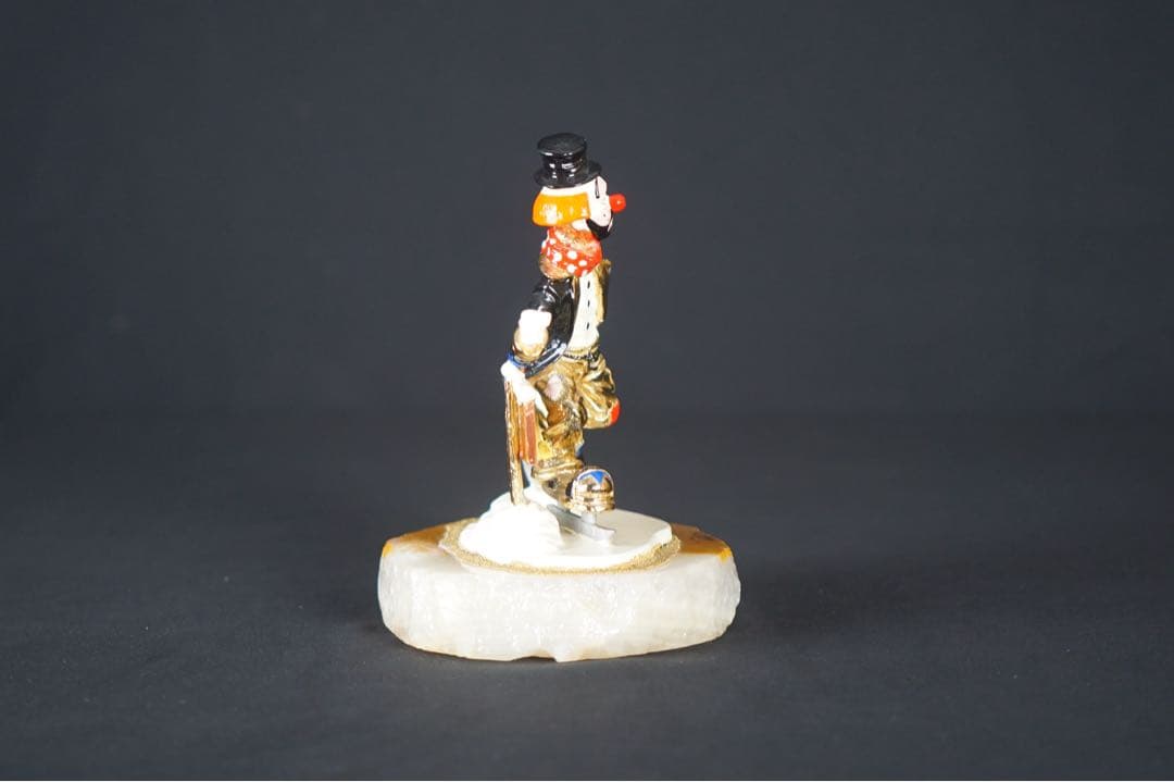 Ron Lee 作 ピエロ フィギュアリン 大理石 アメリカ製 エディション無し