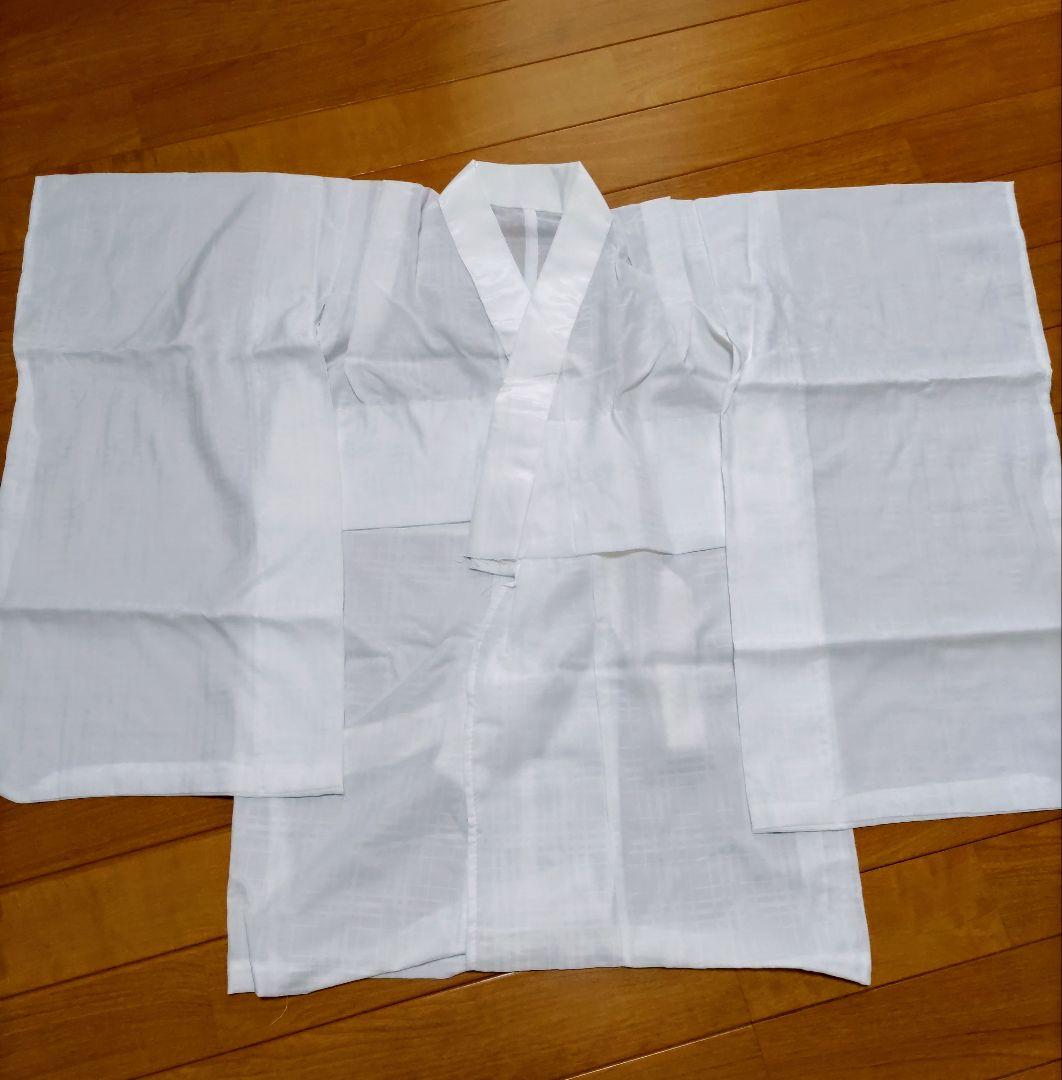 七五三 子供用 着物 黒と白のストライプ