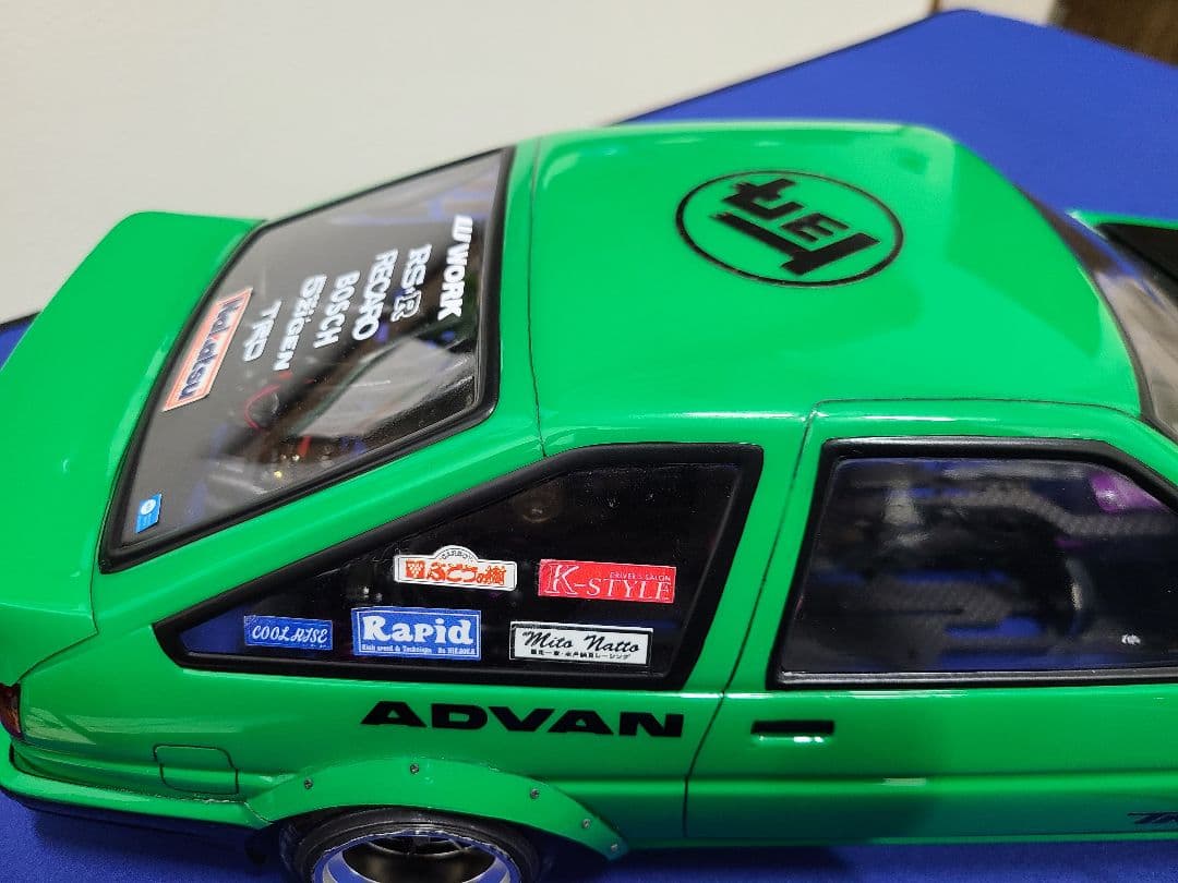 ラジコンボディ パンドラ AE86 トレノ 3DR 1／ 10 - メルカリ