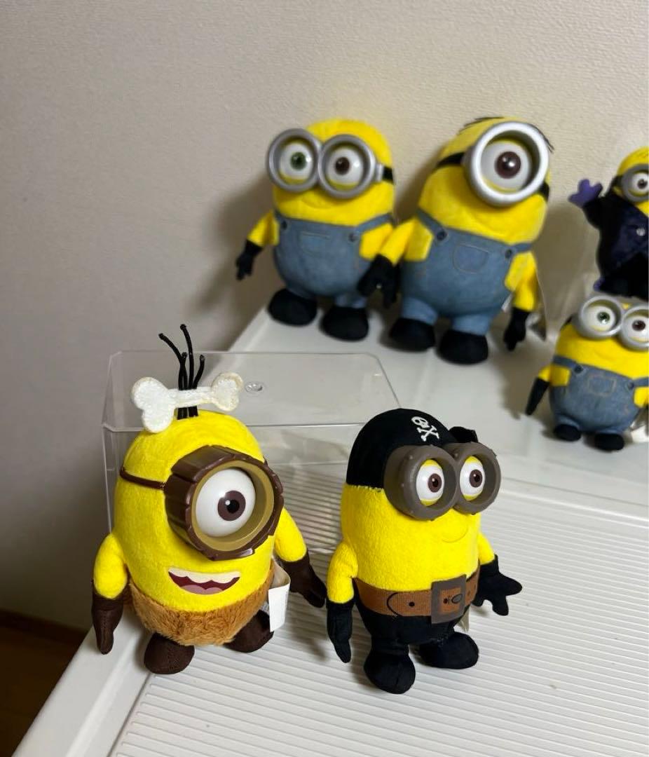 ミニオンズのぬいぐるみセット（海賊、バンパイヤ）