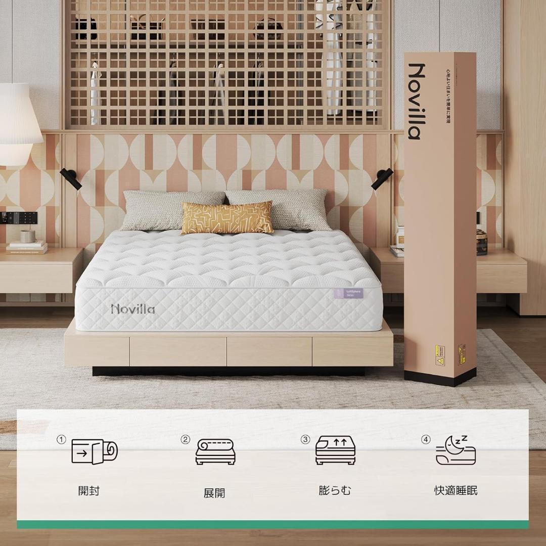 マットレス シングル 硬め 硬さ180N 高反発 高密度ウレタンフォーム