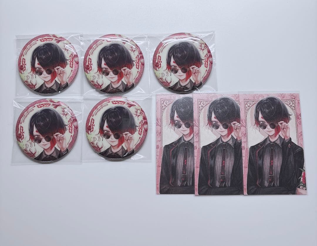 悪魔執事と黒い猫 あくねこ ユーハン 缶バッジ 4周年 - メルカリ