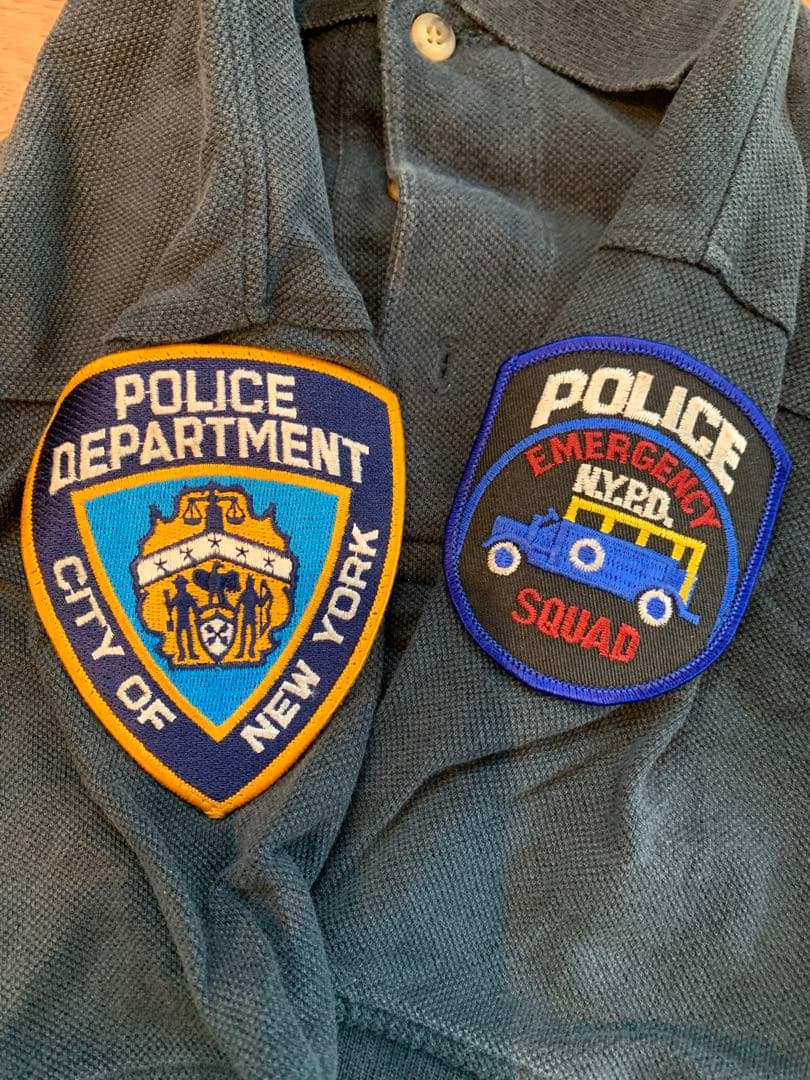 NYPD ニューヨーク市警　ポロシャツ　Tシャツ実物　4点セット　レア