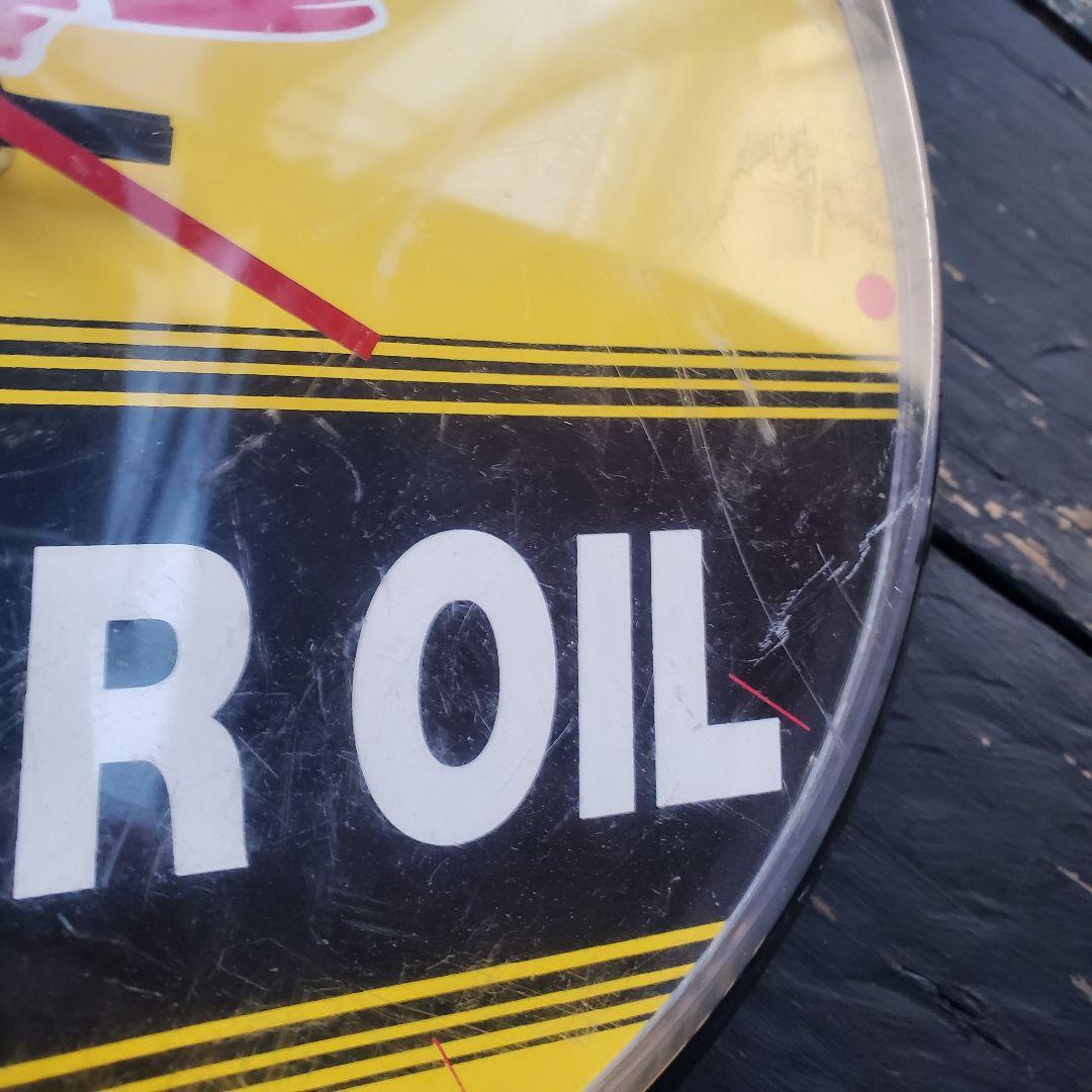 ペンゾイル ペンズオイル PENMZOIL 時計 壁掛け時計 ウォールクロック