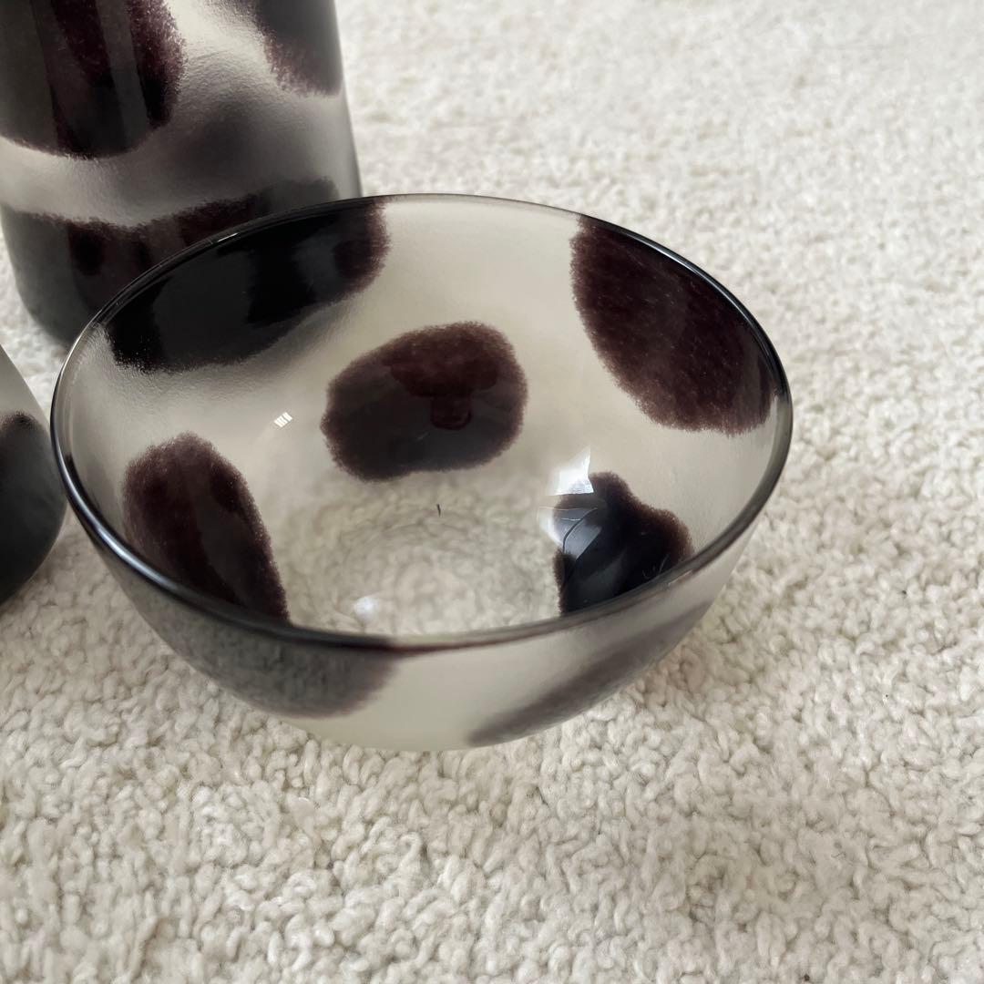 辻和美さん　モウモウ　グラスコップ　3点セット