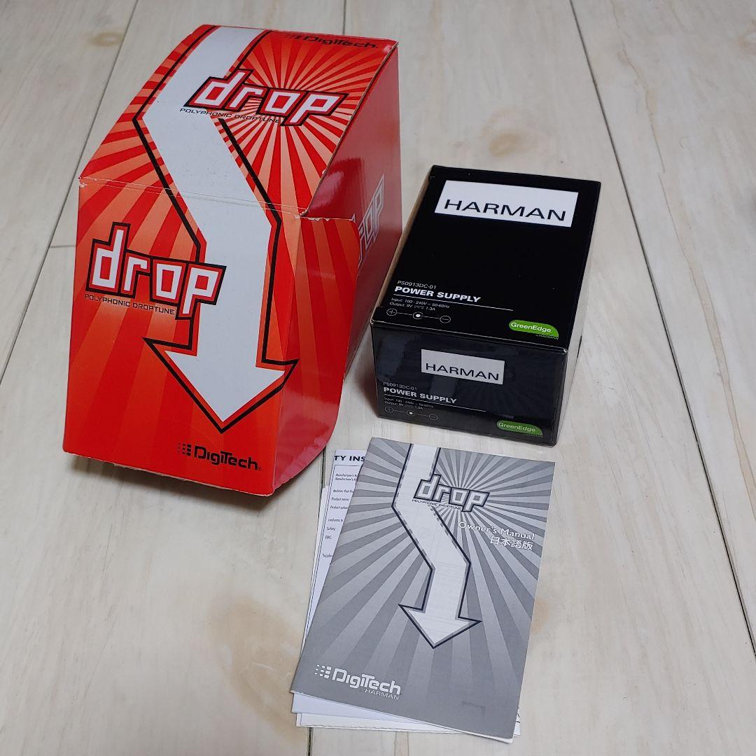 DigiTech DROP　V-01 箱 アダプターつき