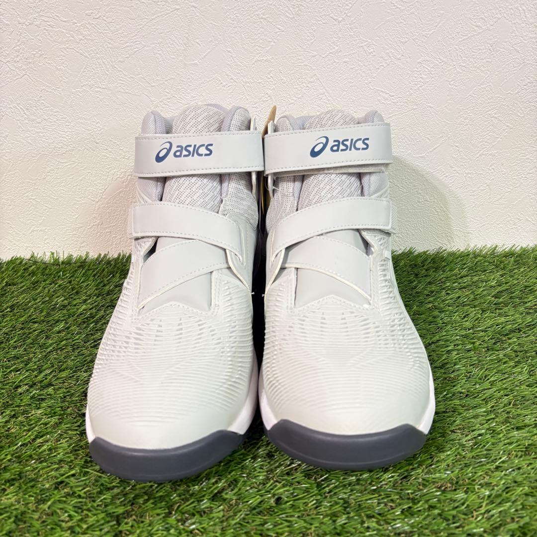 【asics】新品　WINJOB CP120安全靴 作業靴　２７.５㎝　グレー