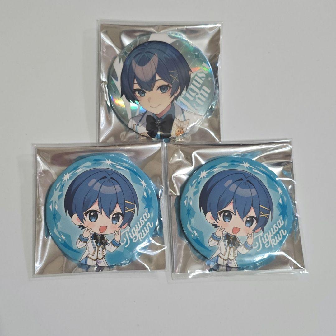 AMPTAKxCOLORS ちぐさくん 缶バッジ 3周年 3個セット - メルカリ