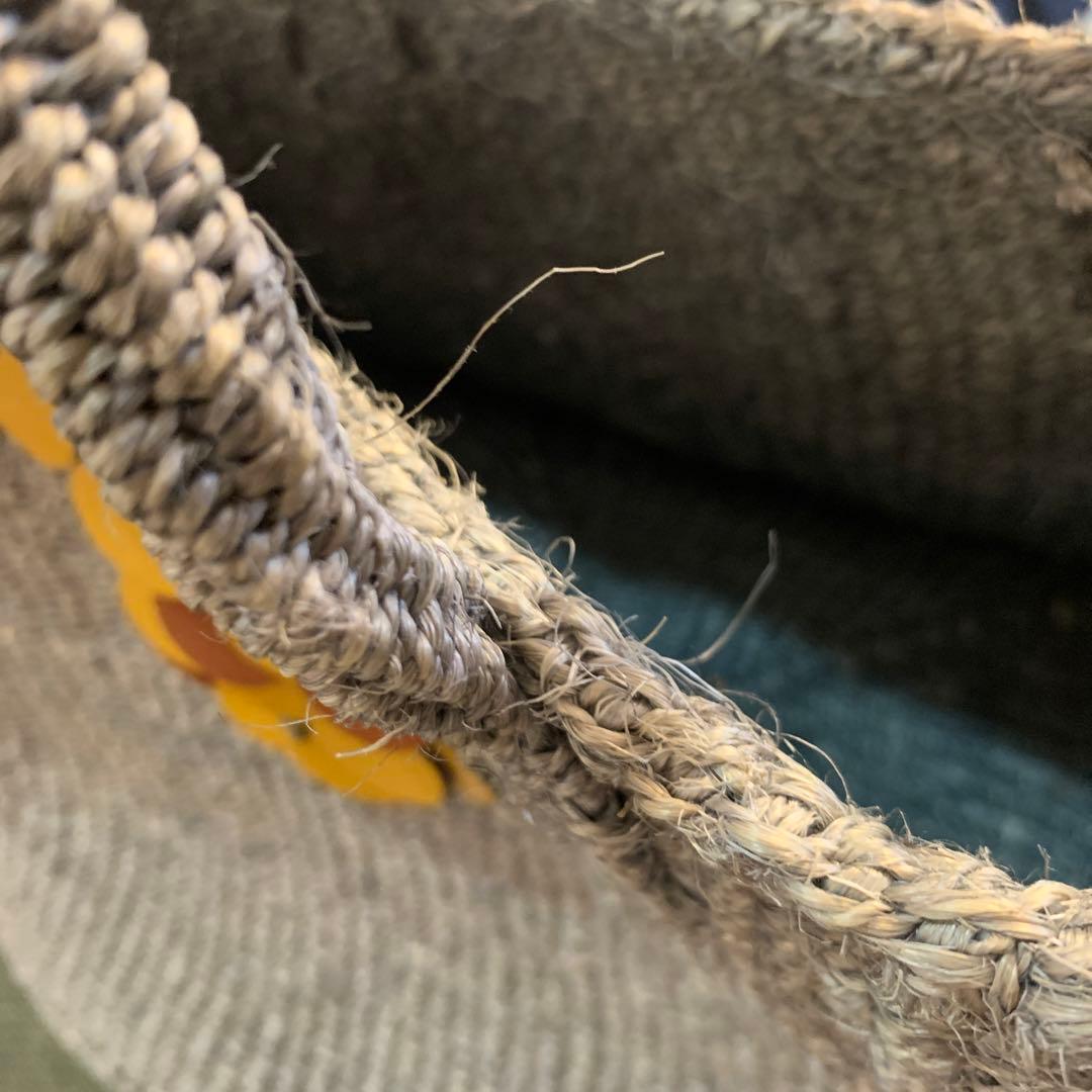 麻紐バッグ　ハンドメイド　summer bag 夏向き