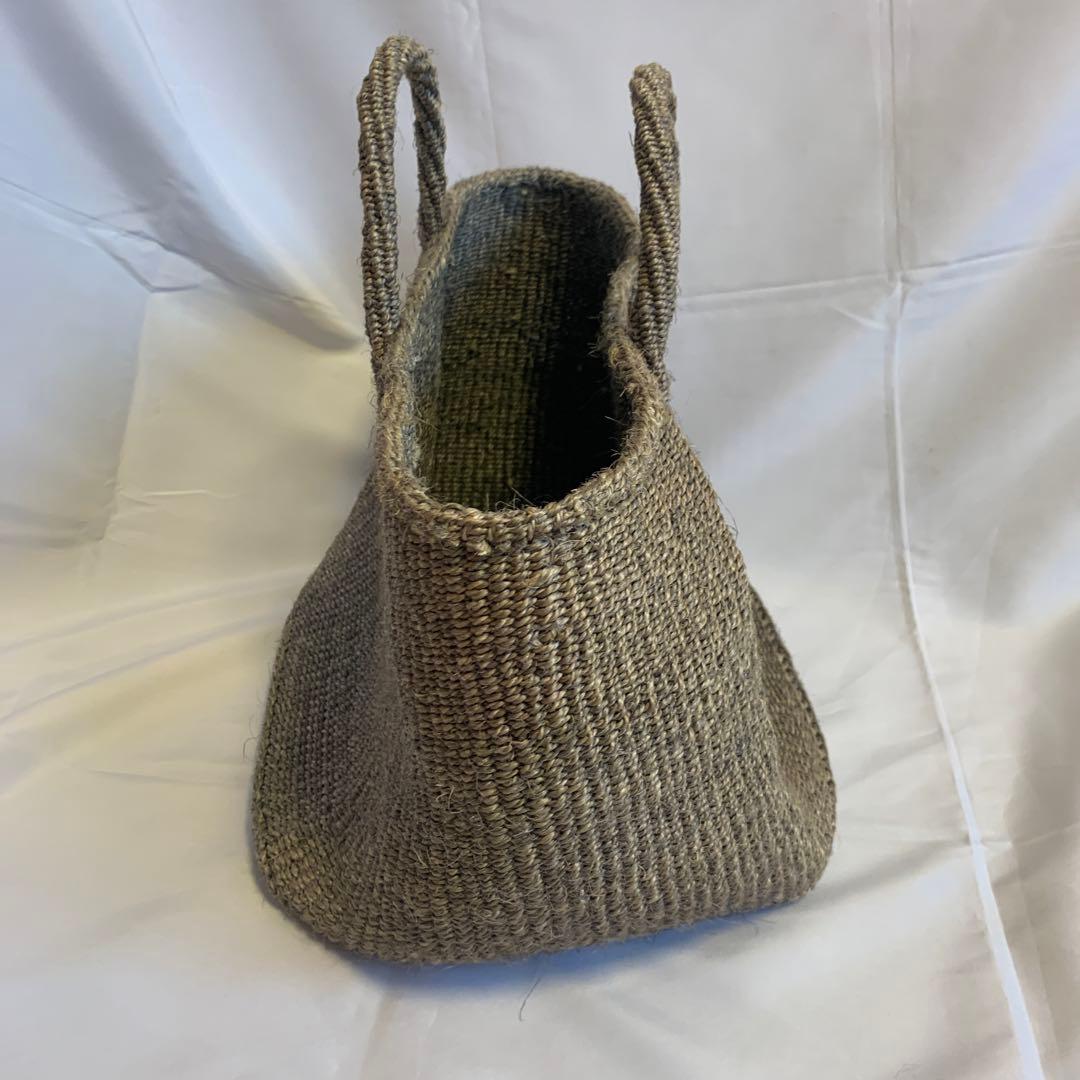 麻紐バッグ　ハンドメイド　summer bag 夏向き