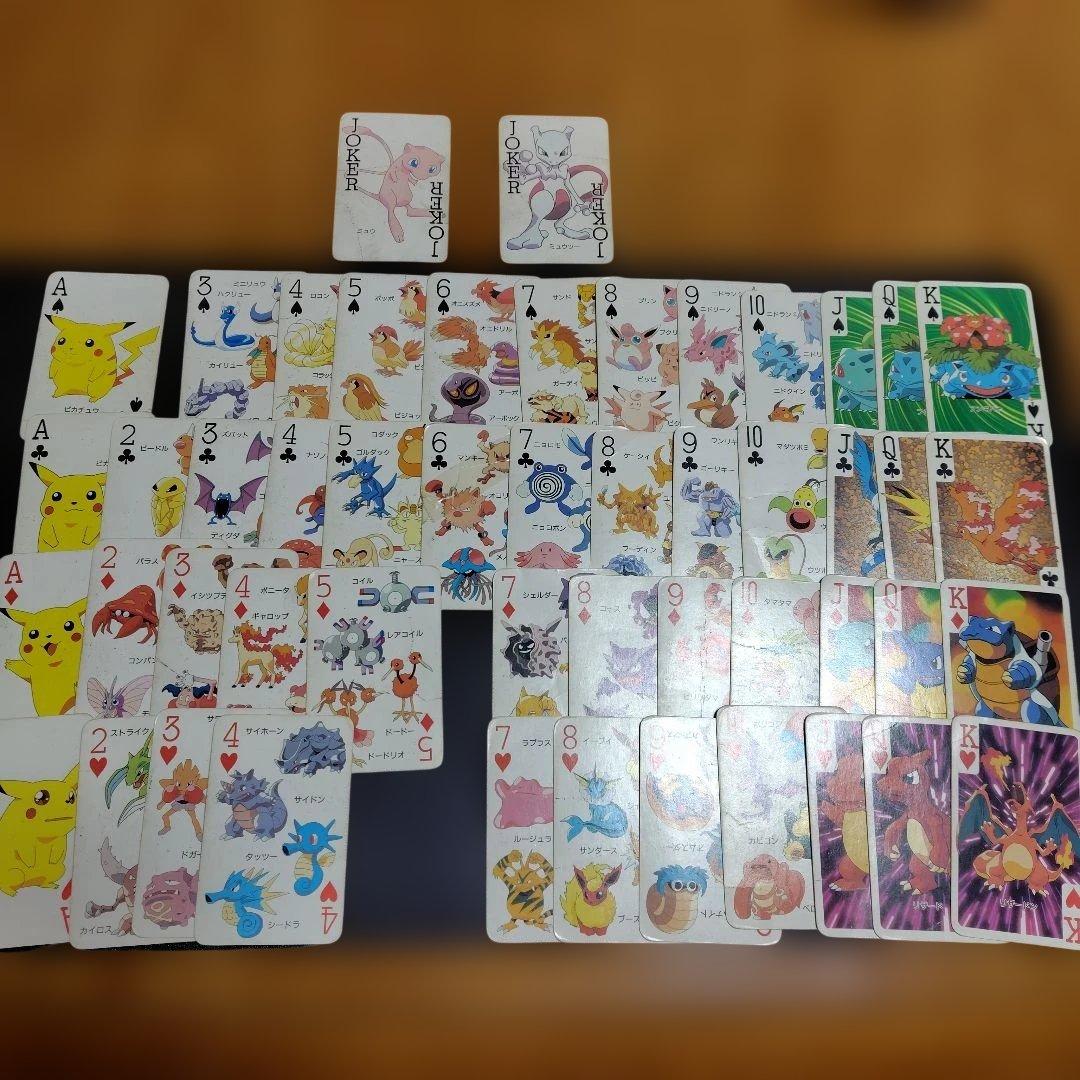 チ*読様 ポケットモンスター 151ぴき大集合 トランプ 赤緑ポケモントランプ付