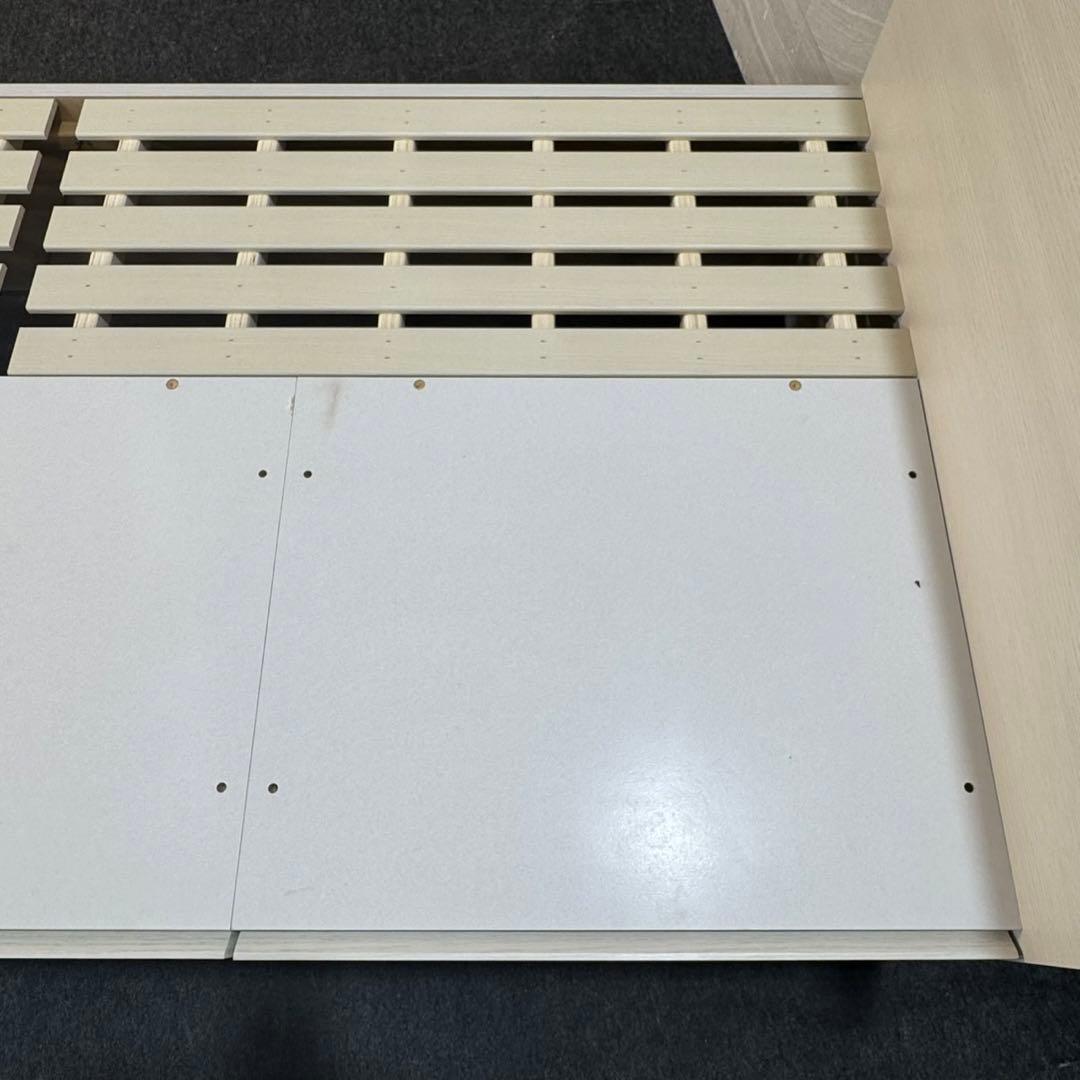 ニトリ シングル ベッドフレーム ジオチェスト 収納 格安 d4557