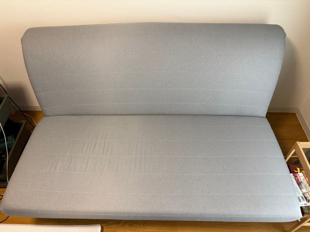IKEA 2人掛けソファベッド リクセーレ ローボース - フレームとマットレス