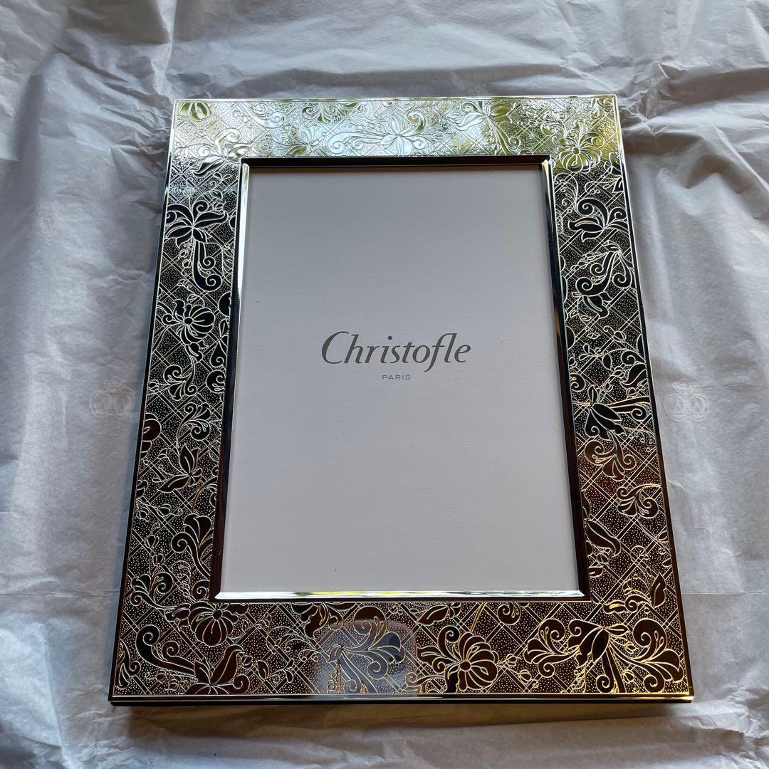 ゆ*み様 【新品・未使用品】Christofle フォトフレーム 写真立て　クリ