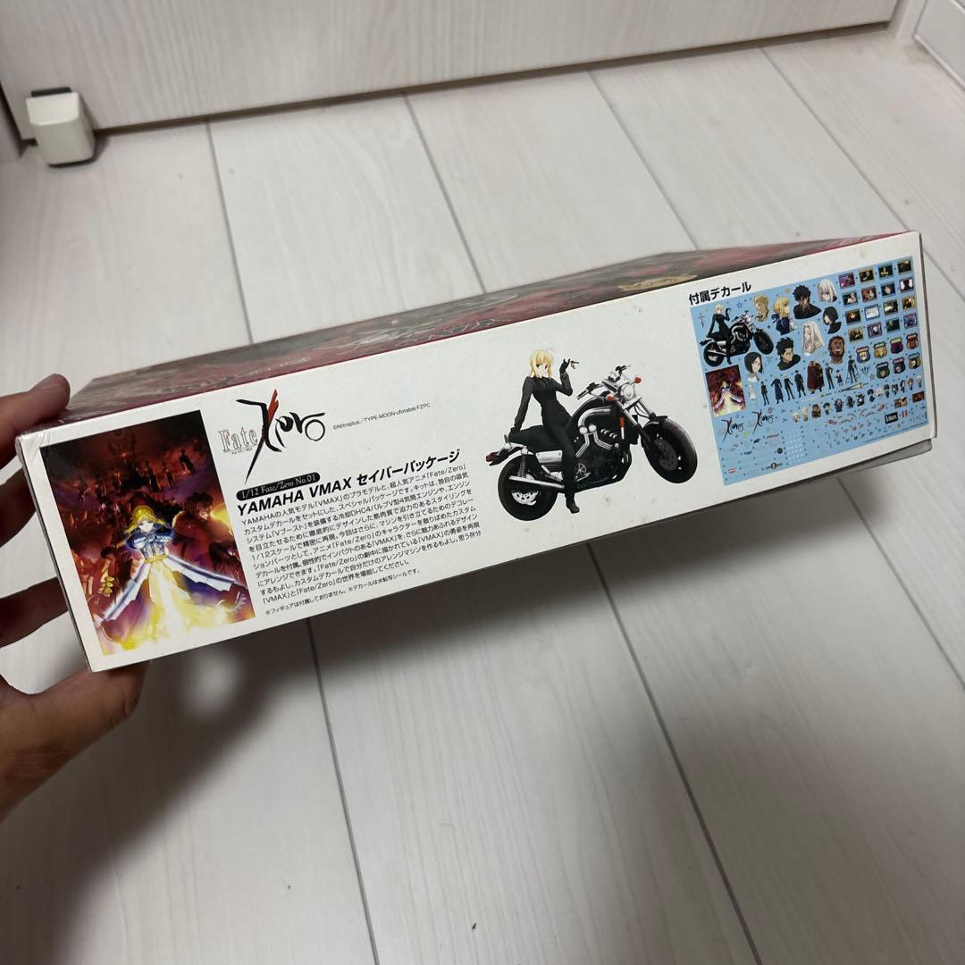 レア物　Fate/Zero セイバーフィギュア&バイクプラモデル　セット