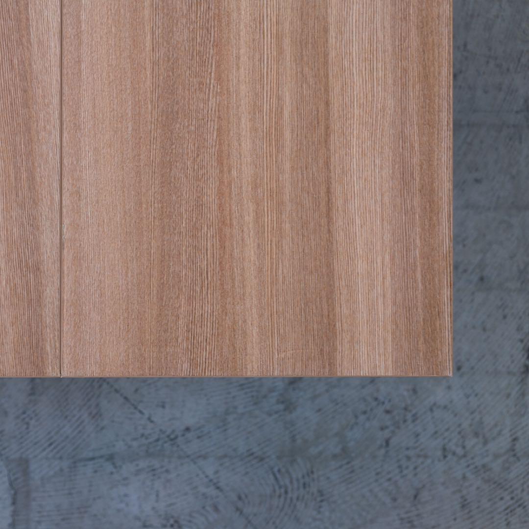 エクステンションテーブル　伸長式　アッシュ材突板