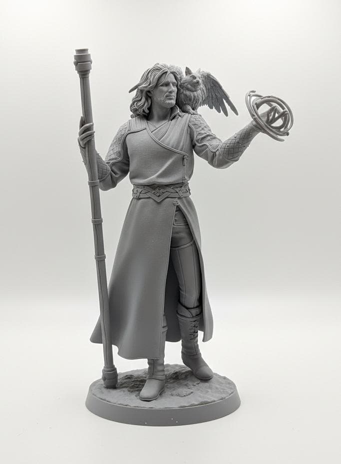 ゲイル バルダーズゲート3 1/8 未塗装未組立 フィギュア ガレージ