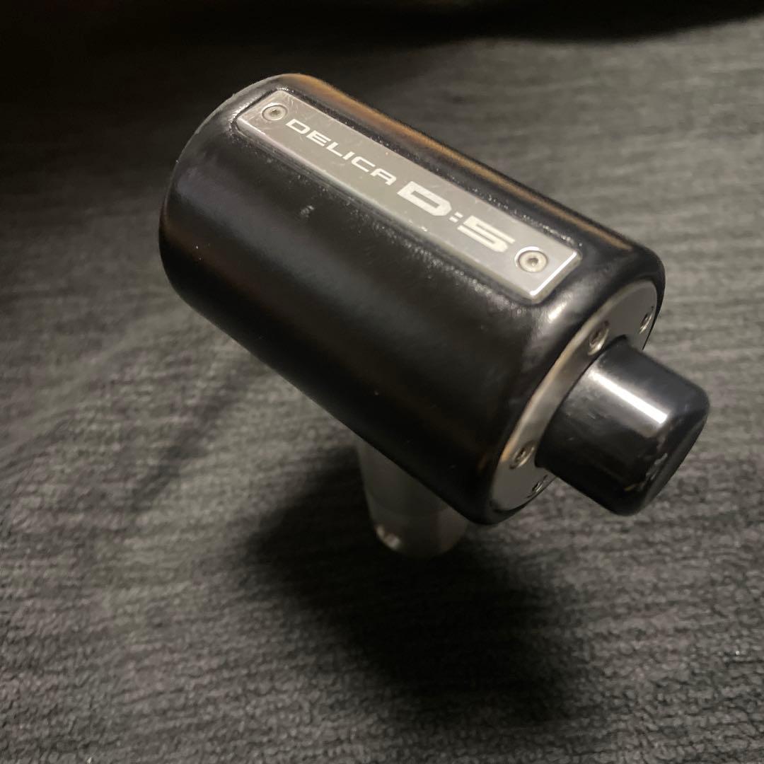 デリカD5 アルミ/本革シフトノブ中古品 - メルカリ