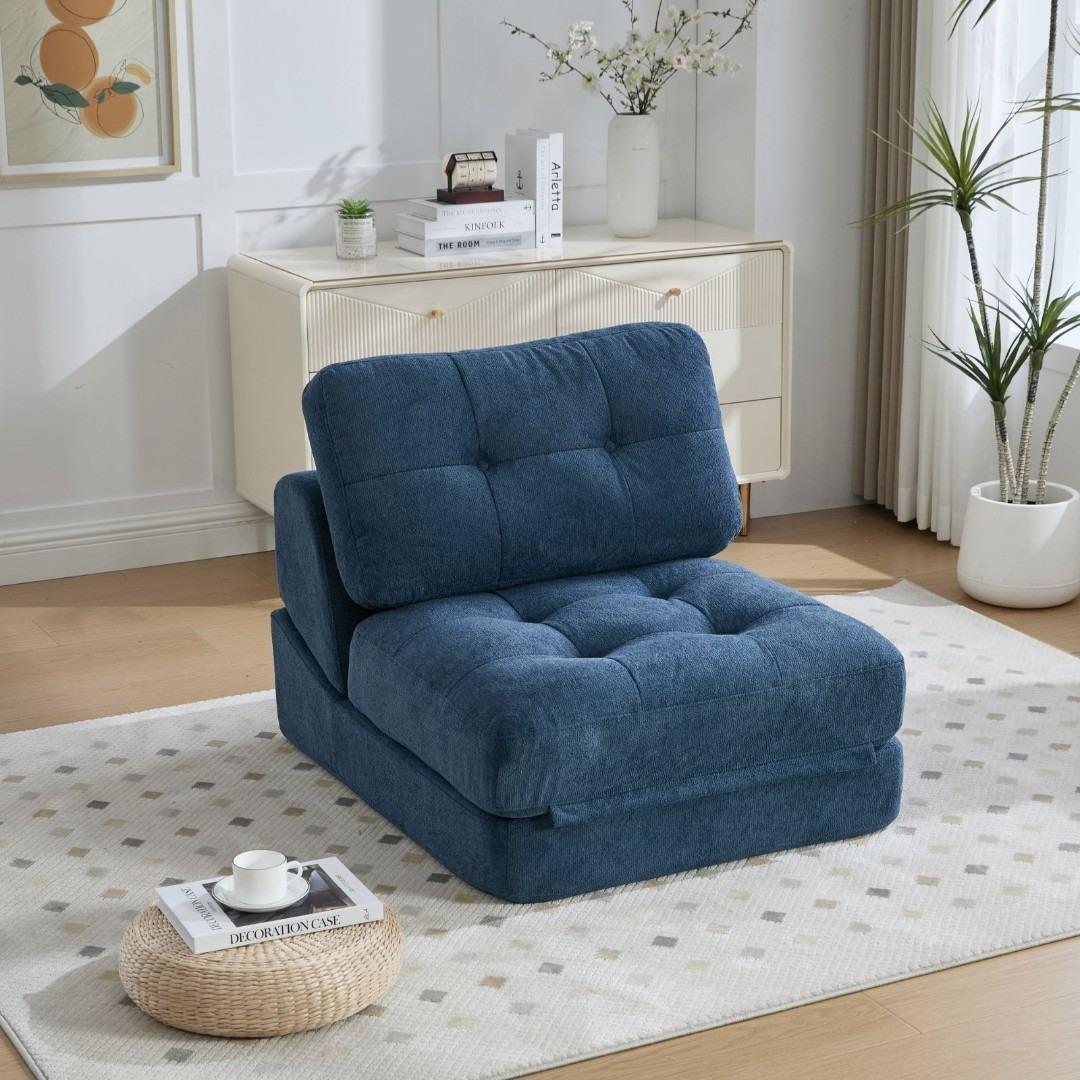 ソファ 折りたたみ ソファベッド 1人掛け 幅75cm リクライニング シングル