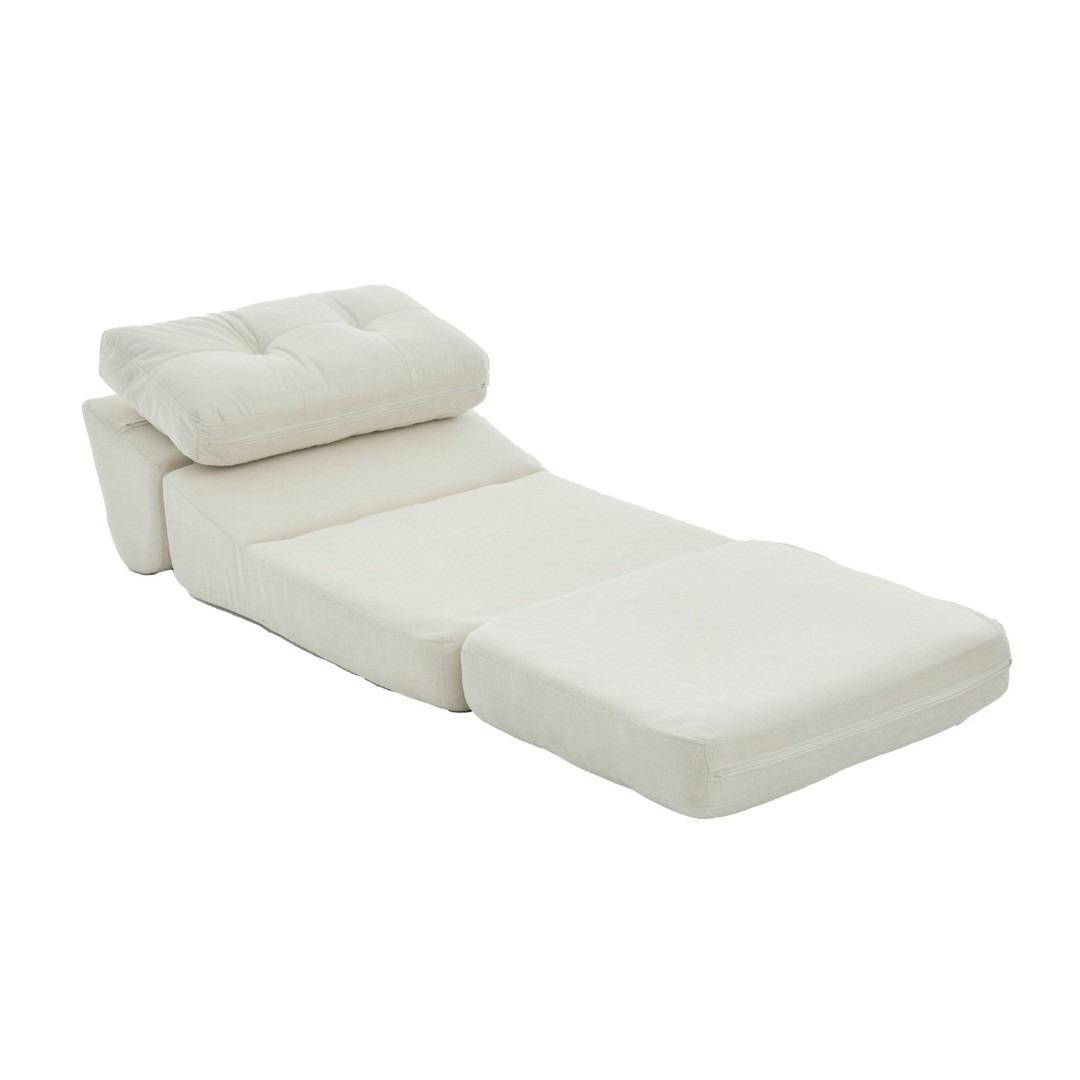 ソファ 折りたたみ ソファベッド 1人掛け 幅75cm リクライニング シングル