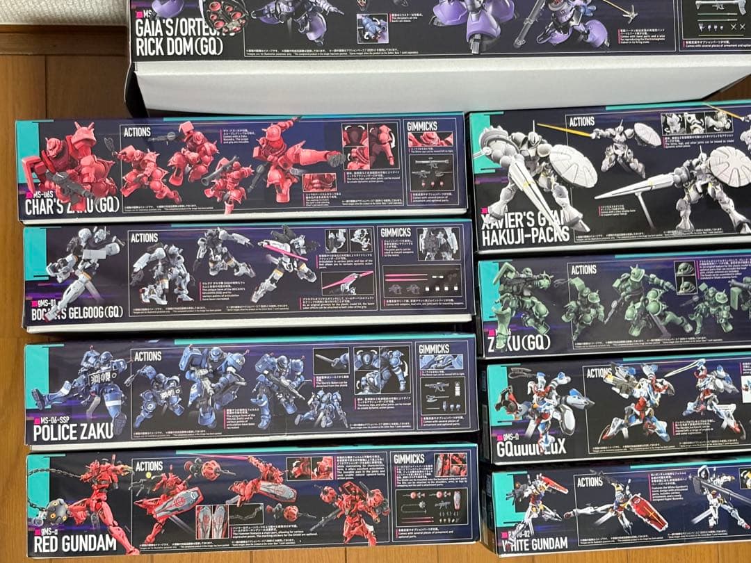 ガンダム　GQuuuuuuX ジークアクス　プラモデル　まとめ売り GOODS | 機動戦士Gundam GQuuuuuuX(ジークアクス) 公式サイト