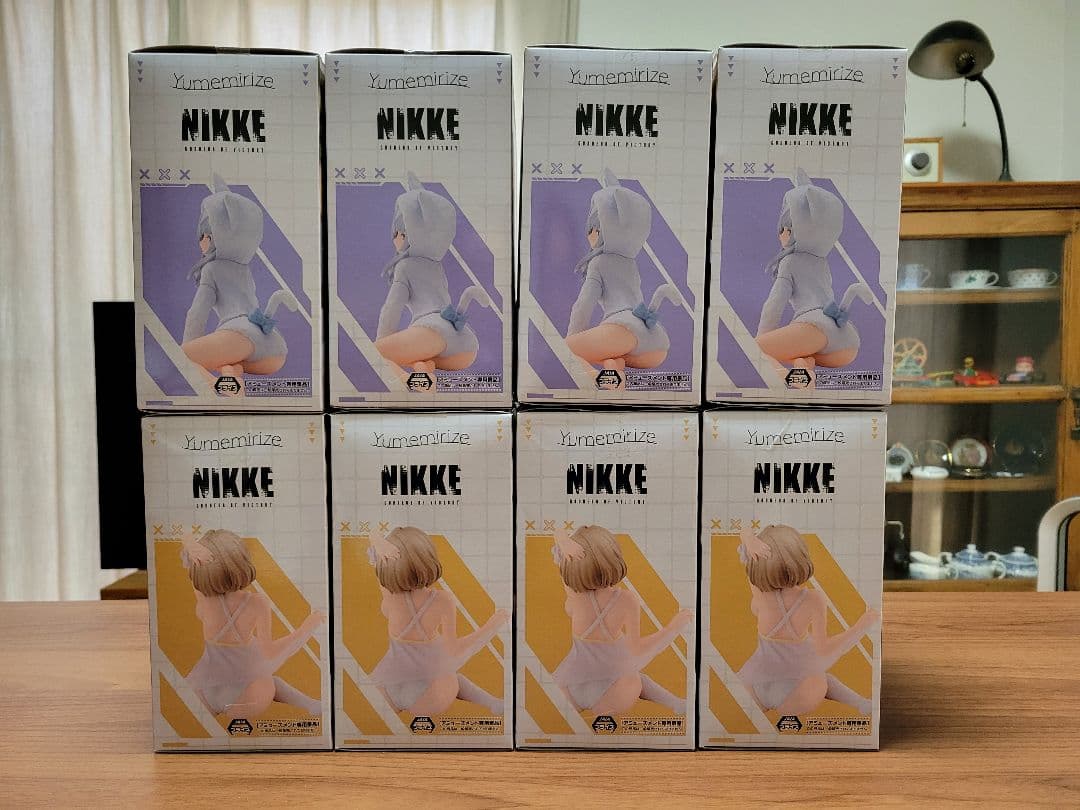 勝利の女神NIKKE·Figure·AnisとN102·8体セット·新品未開封