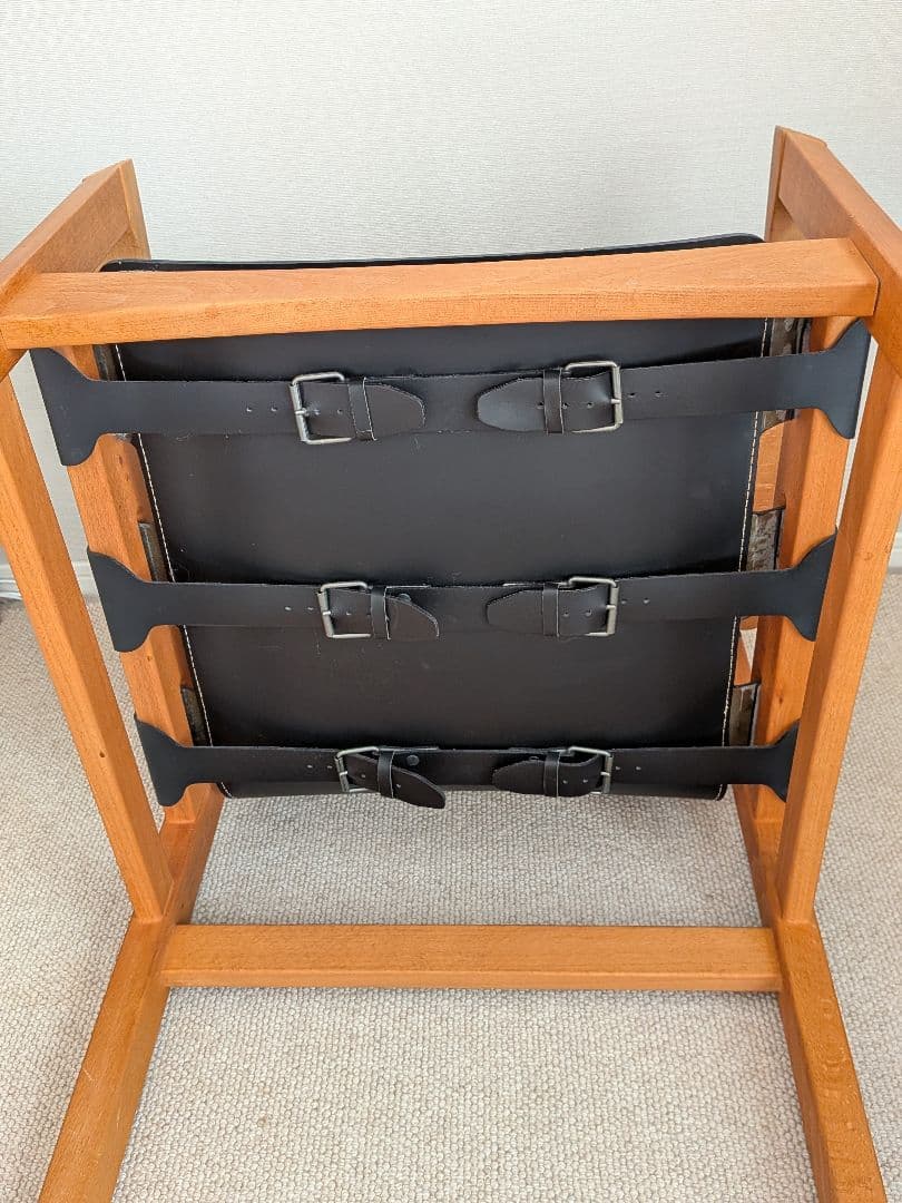 値下★ADAL イタリア ビンテージ レザーチェア　アームチェア　北欧