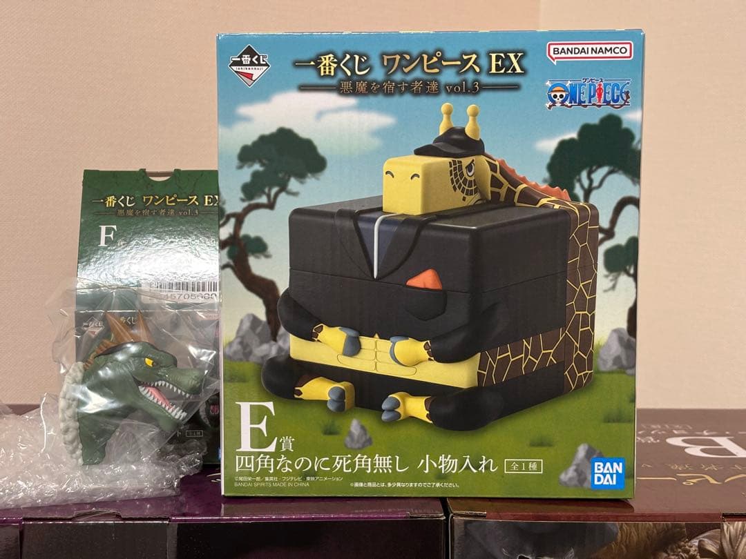 一番くじ ワンピース EX 悪魔を宿す者達　Ｂ賞　Ｄ賞　E賞　F賞　4点セット