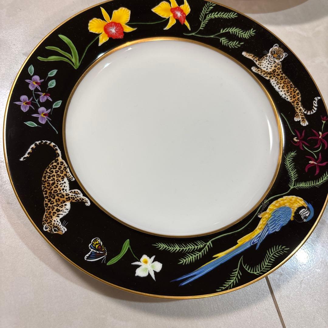 希少　レア　LYNN CHASE リンチェイス　ジャガージャングル中皿　4枚