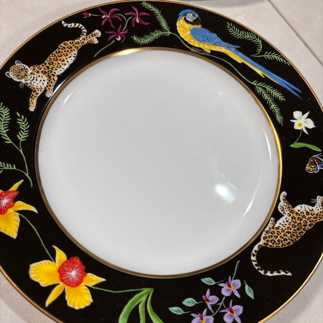 希少　レア　LYNN CHASE リンチェイス　ジャガージャングル中皿　4枚