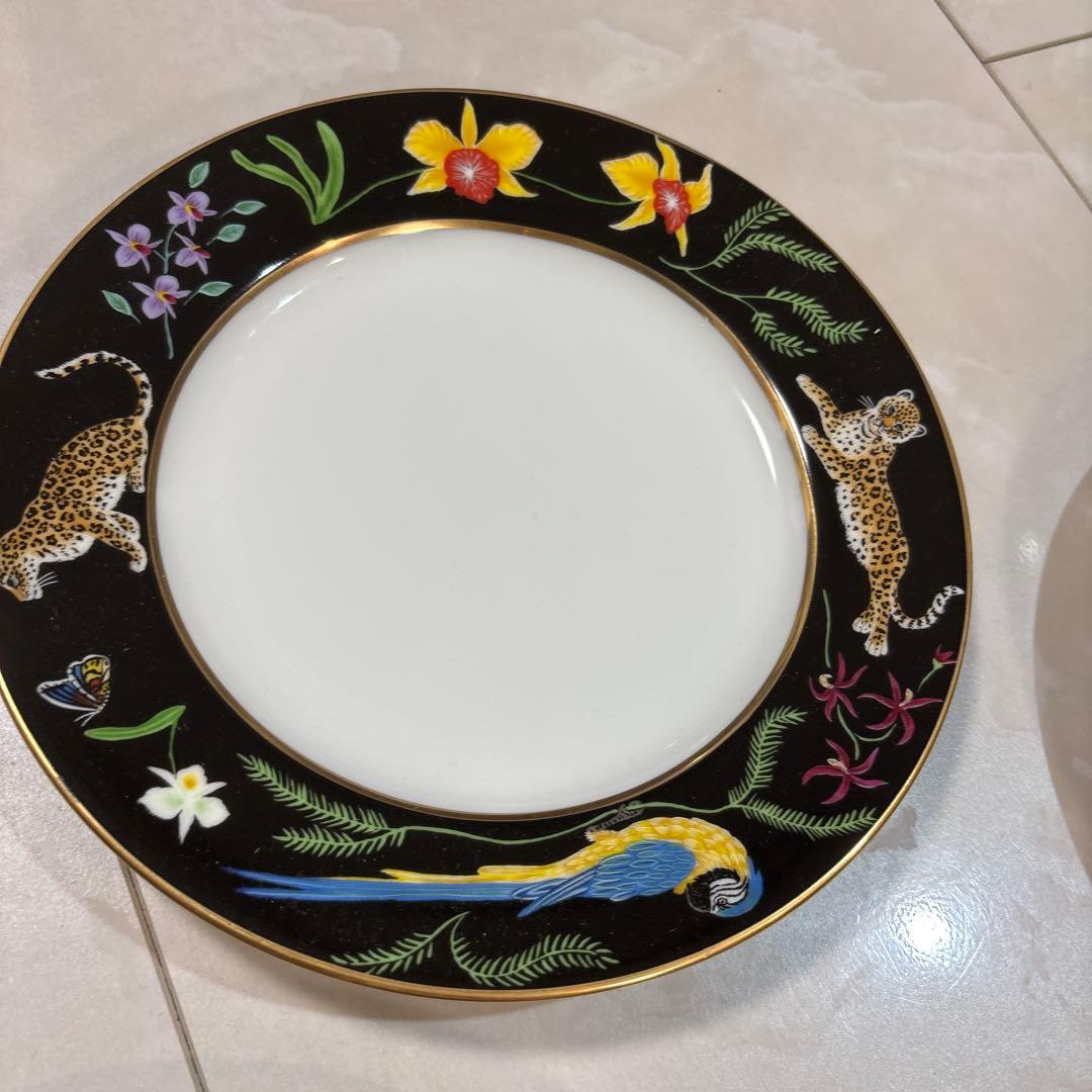 希少　レア　LYNN CHASE リンチェイス　ジャガージャングル中皿　4枚