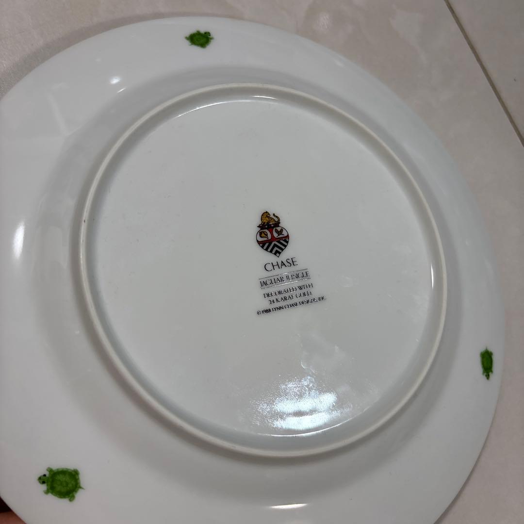 希少　レア　LYNN CHASE リンチェイス　ジャガージャングル中皿　4枚