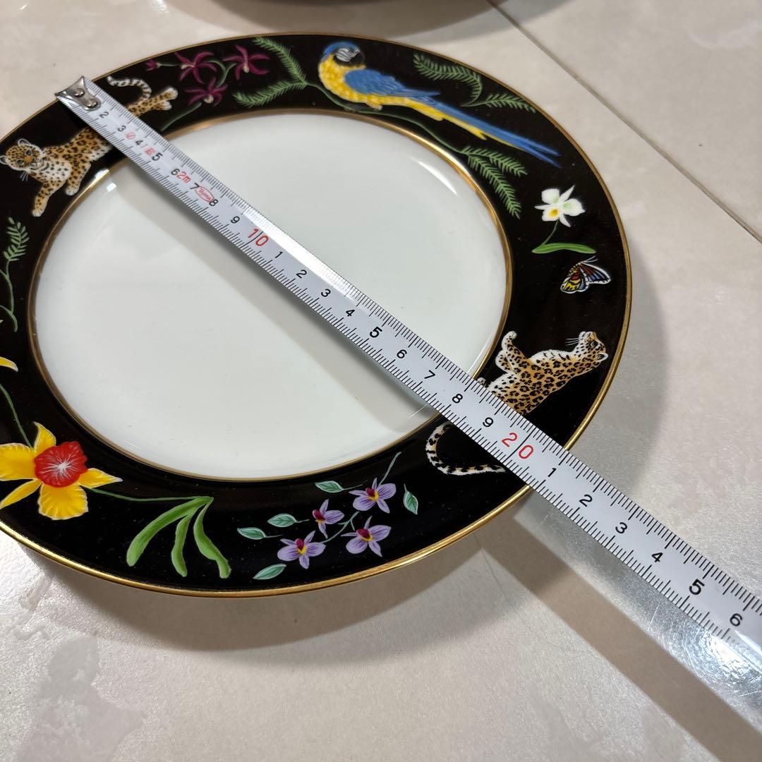 希少　レア　LYNN CHASE リンチェイス　ジャガージャングル中皿　4枚