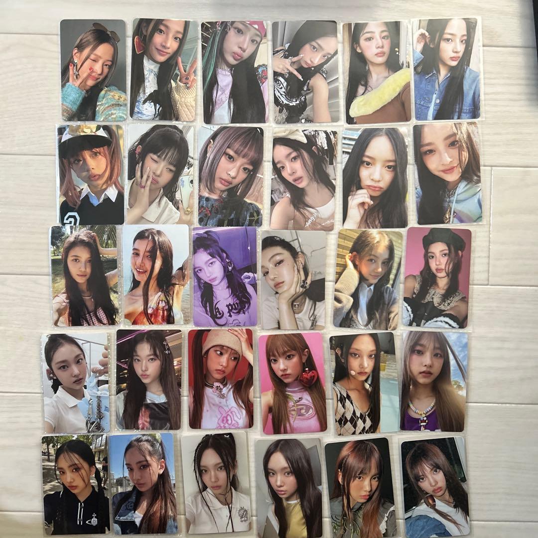 newjeans トレカ ミンジ ハニ ダニエル ヘリン ヘイン ニュージーンズ