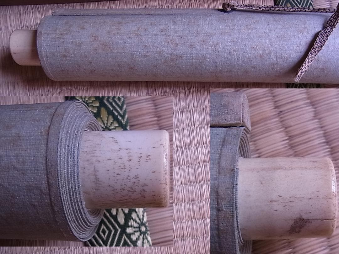 掛軸 『松溪吟行之図』竹雨山人 箱付 - メルカリ