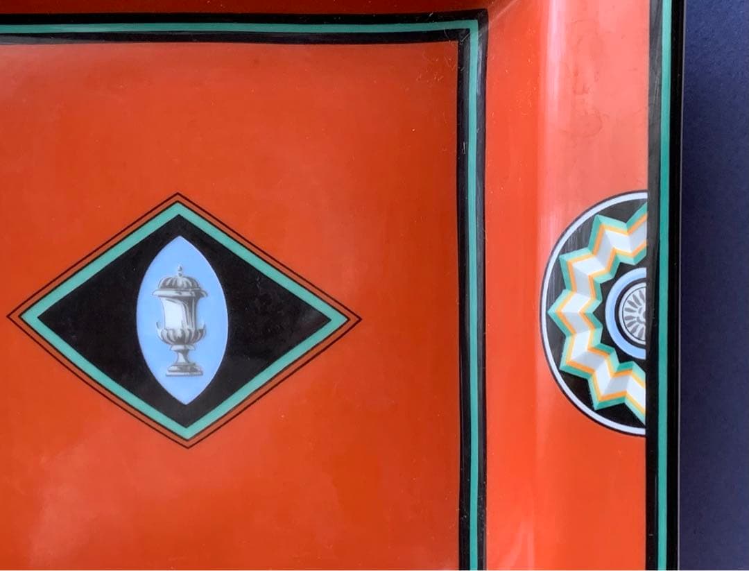 ピュイフォルカ　プレート　食器　 ポンペイパターン Puiforcat