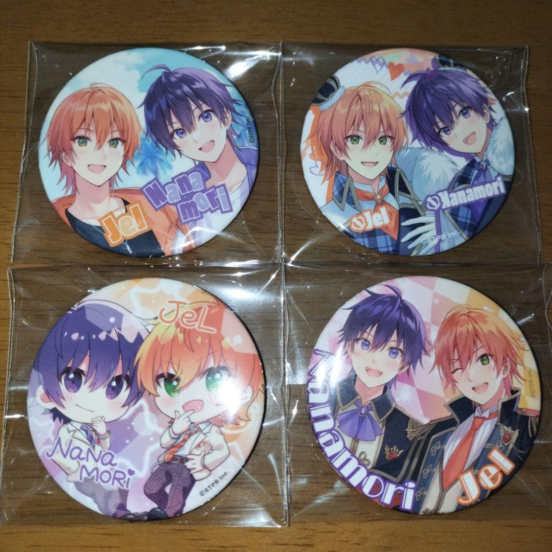 ななもり。くん ジェルくん缶バッチまとめ売り - メルカリ