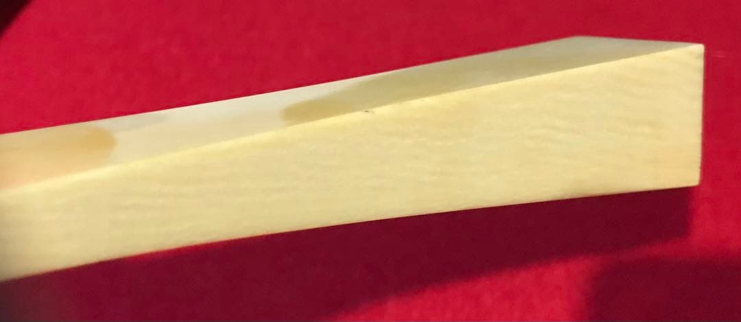 三味線撥114天然素材マンモス/三味線/弦楽器/バチ