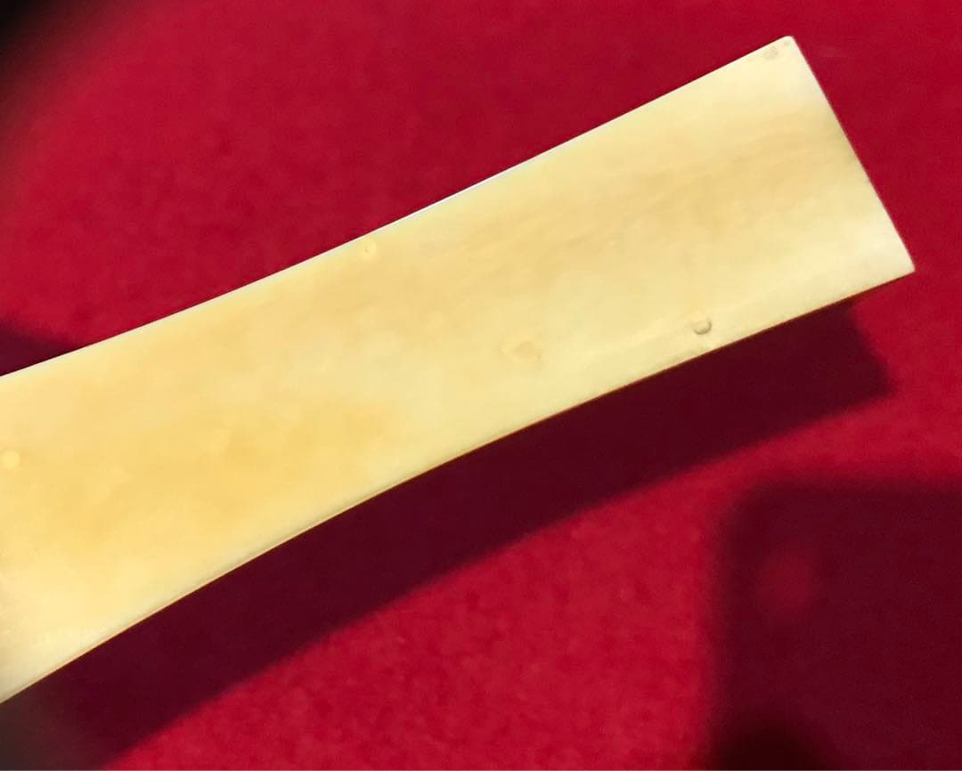 三味線撥114天然素材マンモス/三味線/弦楽器/バチ