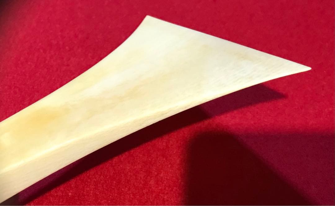 三味線撥114天然素材マンモス/三味線/弦楽器/バチ