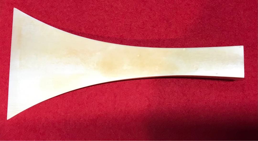 三味線撥114天然素材マンモス/三味線/弦楽器/バチ