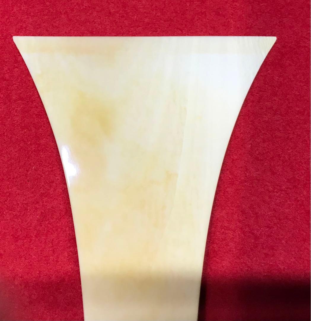 三味線撥114天然素材マンモス/三味線/弦楽器/バチ